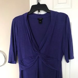 Ann Taylor purple top